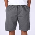 thumbnail image 4 of FUZHIQ Mens Shorts Casual 10 Inch Inseam Elastic Waist Cargo Shorts Breathable Summer Beach Shorts Solid Splice Pocket,XXXXXL, 4 of 7