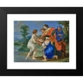 thumbnail image 2 of Giovanni Francesco Romanelli 18x14 Black Modern Framed Museum Art Print Titled - The Finding of Moses (1656-1657), 2 of 5