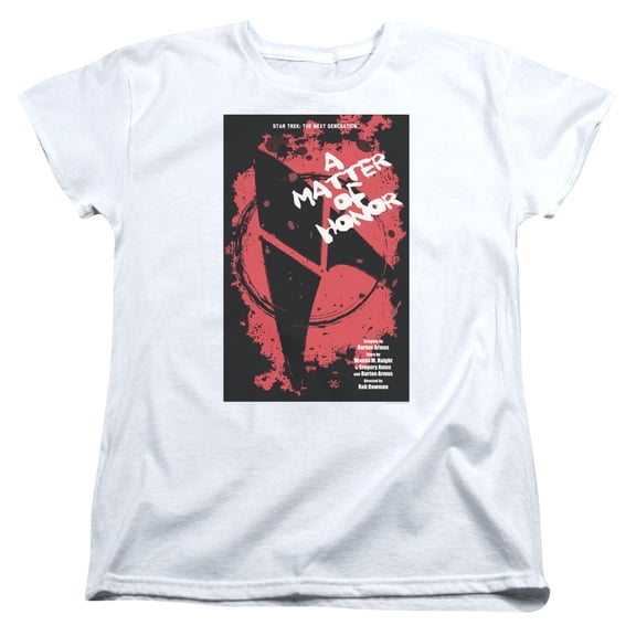 Star Trek - Tng Season 2 Episode 8 - Women's Short Sleeve Shirt - X-Large