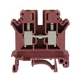 thumbnail image 3 of DIN Rail Terminal Block UK6N 800V 57A Screw Clamp Connector 6mm2 Red 5Pcs, 3 of 4