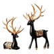 thumbnail image 1 of 2 estatuas de reno de estilo europeo, regalo, adorno de escultura de Animal, resina coleccionable creativa para mesa, restaurante, sala de estar, , Fernando Estatua de escultura de ciervo, 1 of 8