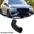 thumbnail image 3 of Manguera de radiador Unique Bargains para Volvo S60 2.4D 2001-2009 No.31274235 Manguera de refuerzo de goma negra 1 Pc, 3 of 6
