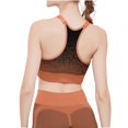 thumbnail image 4 of AUNVITO Women's Seamless Supportive Sports Bra and Yoga Shorts Set Racerback Tank Top with High-Waist Design for Fitness Running Workout Casual Sporty Style, 4 of 8