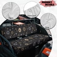 thumbnail image 6 of FKELYI Moon Star Print UTV Seat Cover Waterproof Powersports Seats Covers Anti-Dust Mule Bench Seat Cover Compatible with Mule SX 2017-2023 Interior Decor, 6 of 7