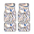 thumbnail image 1 of LAKIMCT Liquid Marble Print Car Mats, Neoprene Front Rear Floor Mats for Cars, Waterproof Anti-Slip Car Floor Mats Full Set, Universal(4 Pcs), 1 of 6