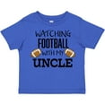 thumbnail image 3 of Inktastic Watching Football with My Uncle Boys or Girls Toddler T-Shirt, 3 of 5
