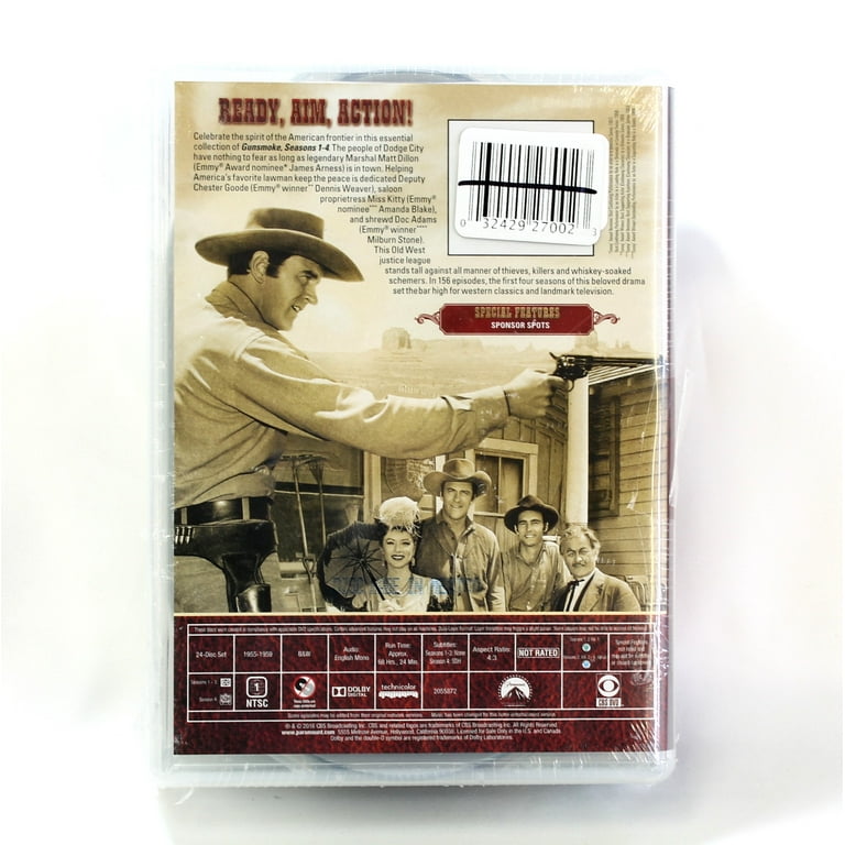 Paramount Home Video 18507474 Gunsmoke:seasons 1-4 []