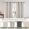 thumbnail image 6 of Adjustable Single Curtain Rod Matte White 36"-72" For Bedroom Living Room Window Decoration, 6 of 7
