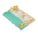 thumbnail image 1 of Nail Art Painting Palette Resin Vintage Anti Slip Display Board Photography Props Nail Art Mixing Palette Green, 1 of 5