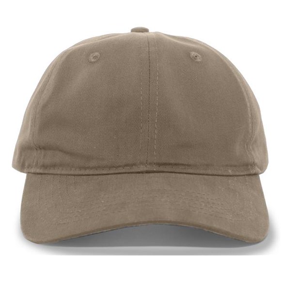 Brushed Cotton Twill Hook & Loop Adjustable Cap 1, Bedrock - One Size