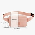 thumbnail image 2 of Sports Bag for Women Men Adjustable Waist Pack Running Hiking Jogging Outdoor Travel Lightweight Durable Belt Bag, 2 of 8