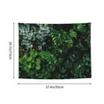 thumbnail image 6 of Zufioo Lush Foliage Green Plant Print Wall Decoration Tapestry 29x37in, Indoor Outdoor Dormitory Background Decoration Wall Hanging Home Furnishings, 6 of 8