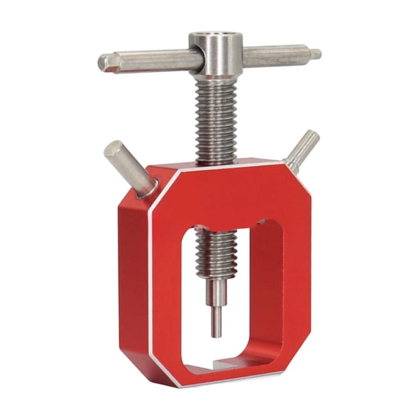 Extractor de engranajes de motor para coches RC, herramienta para extraer rodamientos de eje, compacto, ligero y práctico. Rojo