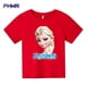 thumbnail image 5 of Linda ropa infantil de Frozen, camiseta de Elsa de moda de verano para niños, camisetas de dibujos animados para bebés, camisetas casuales de manga corta para niñas pequeñas, 5 of 5
