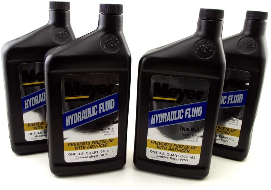 Meyer 15134 Type M 1 Snow Plow Hydraulic Fluid Oil 1 Gallon Pack Of 4 meyer-15134-type-m-1-snow-plow-hydraulic-fluid-oil-1-gallon-pack-of-4
