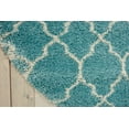 thumbnail image 4 of Nourison Amore Trellis Aqua 7'10" x round Area Rug, (8 Round), 4 of 7