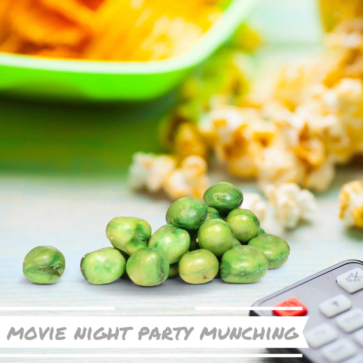 Roasted Salted Green Peas Snack - by It's Delish, 5 lbs Bulk Bag  Dried Pea with Salt Crunchy & Healthy Snacks  Vegan, Kosher