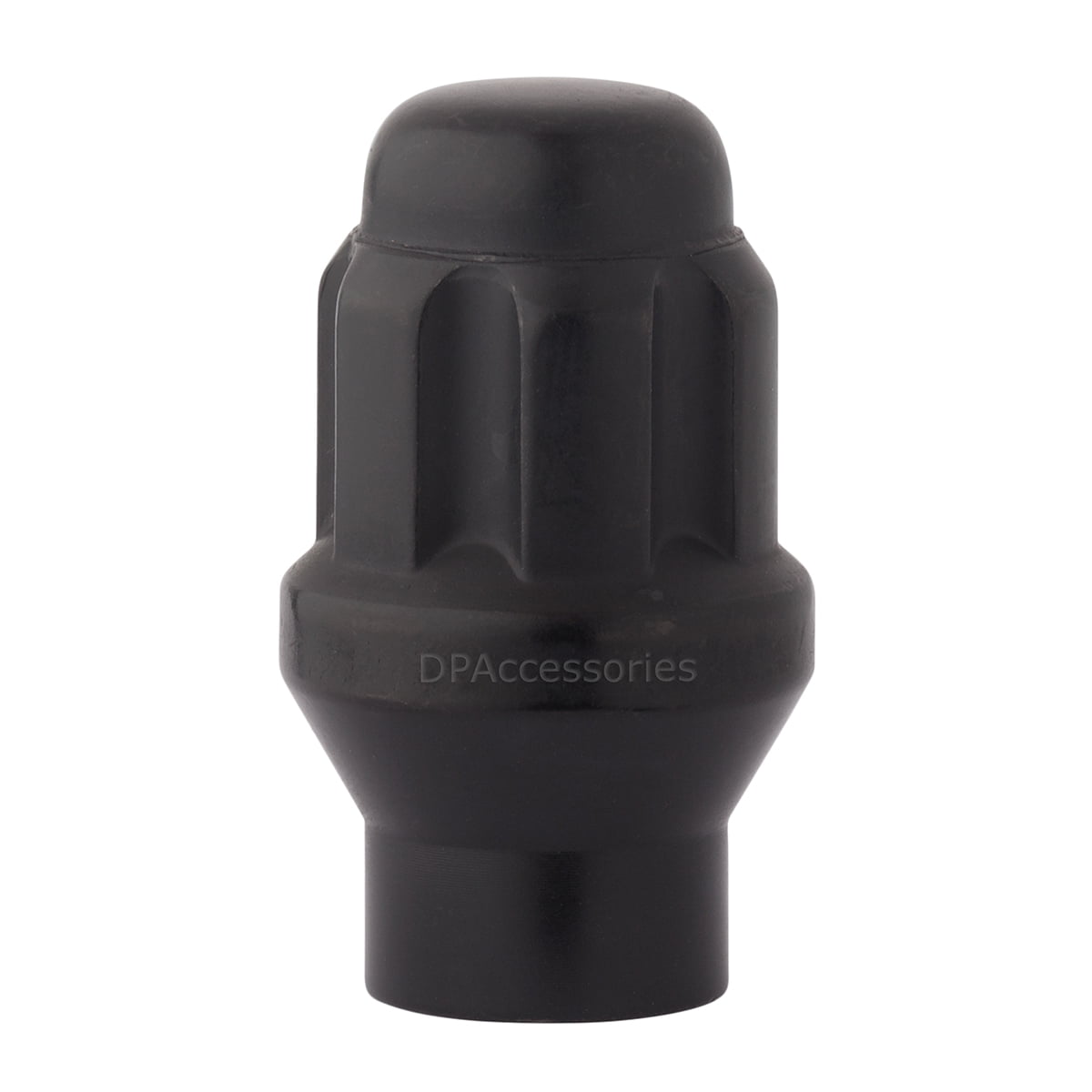 100 Black 14x1.5 Closed End Duplex ET Spline Lug Nuts for Aftermarket
