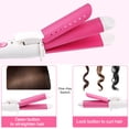 thumbnail image 3 of Zacro Hair Straightener, 2 in 1 Hair Curling Flat Iron Tourmaline Ceramic Flat Iron, 3 of 6