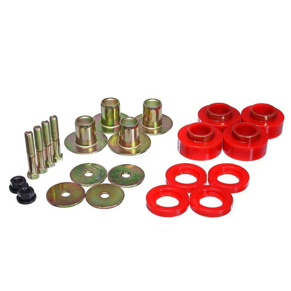 Energy Suspension 68-72 Chevrolet Chevelle Red Body Mount Set Fits select: 1970 ,1972 CHEVROLET MALIBU