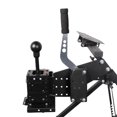 thumbnail image 3 of Universal Handbrake Support Bracket Side Panel For Gaming Cockpits Easy To Install And Metal Construction, 3 of 9