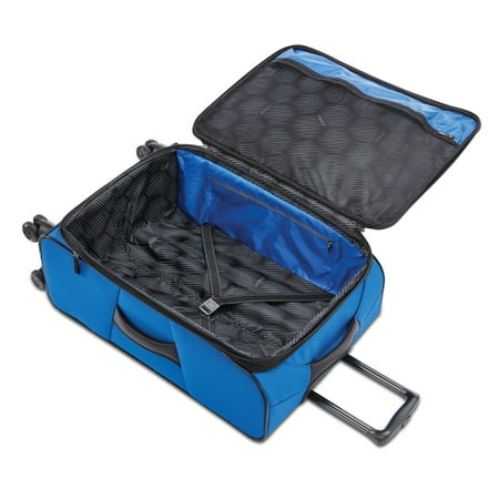 American Tourister - 4 Kix 2.0 24" Expandable Spinner Carry-On Suitcase - Classic Blue