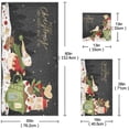 thumbnail image 2 of Coolnut 3 PCS Towel Christmas Pattern Cotton Bath Towel Set (1 Bath Towel, 1 Hand Towel, 1 Washcloth) for Bathroom, Super Soft and Quick Dry Towels, 2 of 6
