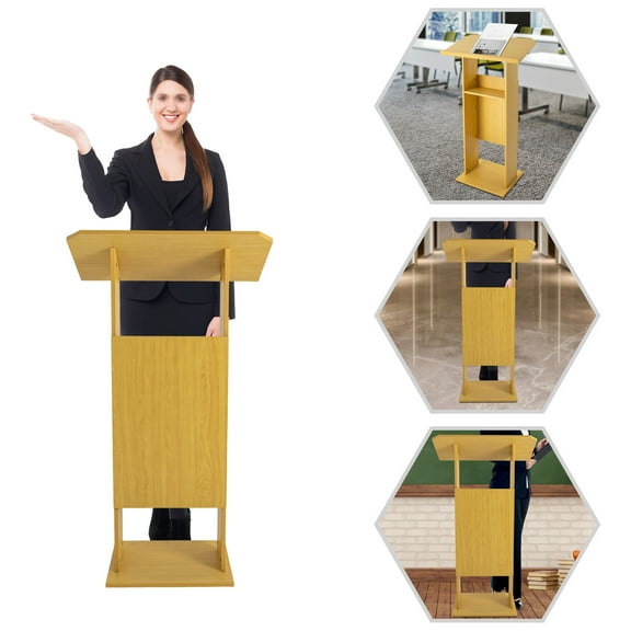 School Speech Lectern Podium Conference Presentation Stand Church Pulpit