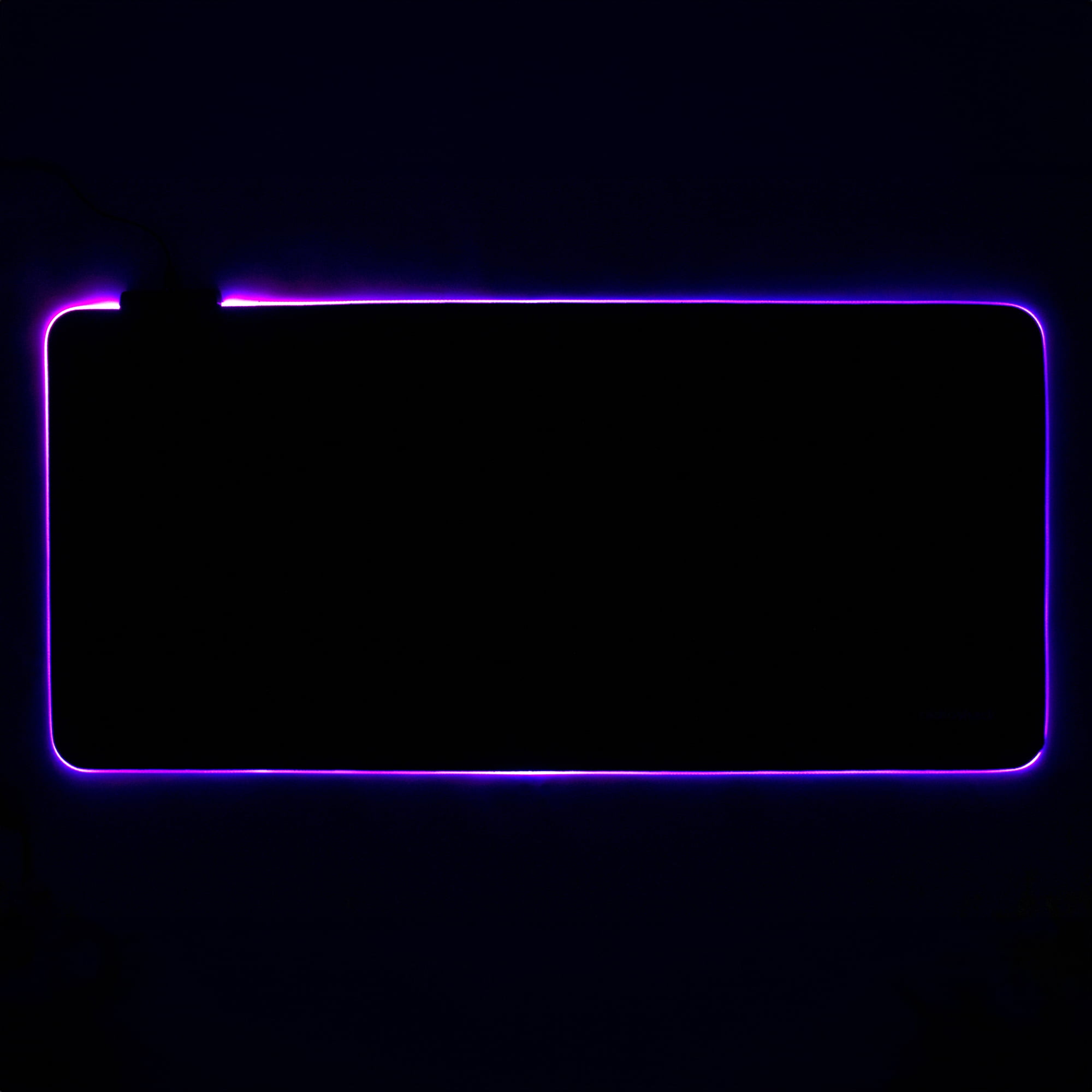 RadioShack RGB Gaming Mouse Pad 80 x 37 cm , Customizable Light Up Mouse Pad Offers Multiple Color Modes for Enhanced Gaming Setup, Black