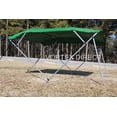 thumbnail image 4 of New Vortex Green 4 Bow Bimini Top 10' Long, 79-84" Wide, 54" High, Complete Kit, Frame, Canopy, and Hardware (FAST SHIPPING - 1 TO 4 BUSINESS DAY DELIVERY), 4 of 6