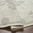 thumbnail image 4 of Mark&Day Wool Area Rugs, 6x9 Louisburg Traditional Smoke Gray Beige Area Rug (6' x 9'), 4 of 5