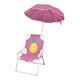 thumbnail image 2 of Silla de camping para niños, silla plegable con , fácil de transportar, silla de playa ligera, portátil para viajes de picnic, pesca, Piña, 2 of 8