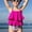 Hot Pink, variant on RTKFRFLM Girls Two Piece Bikini Swimsuit Floral Print Tankini with Ruffle Trim, Swimwear for Youth