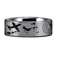 thumbnail image 2 of Paratrooper Tungsten Carbide Ring, 2 of 4