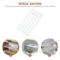 thumbnail image 4 of WRISTBIQUE Wardrobe Partition Tiering Shelf Storage Rack White Plastic 1Pack, 4 of 11