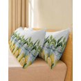 thumbnail image 4 of Lemon Body Pillow Cover 20 x 60 Inch Decorative Pillow Cover Summer Watercolor Fruit Green Leaf in Vase Lumbar Pillowcase Seasonal Rectangle Cushion Case for Couch Sofa Bed Living Room, 4 of 7