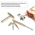 thumbnail image 4 of Mini Small Hammer Brass Hammer Watchmaker Jeweler Tools Prestige 6 In 1, 4 of 8