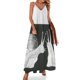 thumbnail image 1 of Vestido sin mangas de caracol grande Vestido elegante para mujer Vestido de verano para mujer, 1 of 7