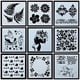 thumbnail image 2 of Reusable Graffiti Stencils For Walls Painting Airbrush Scrapbooking Stamps Album Decorative Embossing Paper Cards DIY Craft Tool He Qiyong unisex, 2 of 2