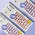 thumbnail image 5 of SheSlay Trio Flex Gel Short French Tip Press-On Nails, Nude, 5 of 16