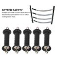 thumbnail image 4 of 5-Pack Insulated Electric Fence Handles with Metal Hooks for Secure Farm and Ranch Gates, Durable Rustproof Design for All Weather Conditions, 4 of 6