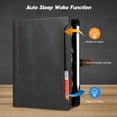 thumbnail image 5 of Flip Case for Apple iPad Pro 11 Inch 2024 M4, iPad Pro 11" Case 2024, with Pencil Holder Smart Cover Auto Sleep Wake Protective Documents Pocket Stand Snap Closure Case for iPad Pro 11" 2024, Black, 5 of 7