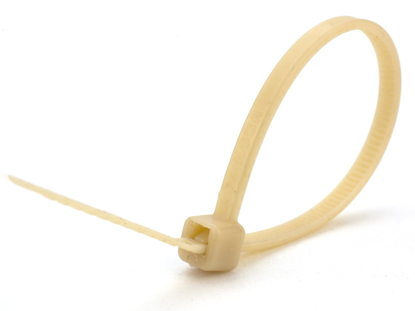Secure Cable Ties 8 Inch Tan Miniature Cable Tie 100 Pack