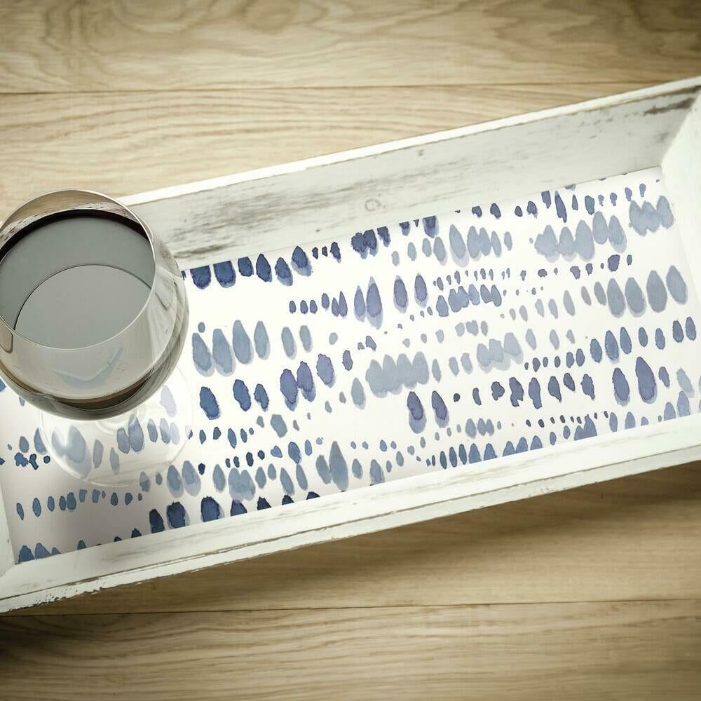 Lisa Audit Dotted Line Peel and Stick Wallpaper
