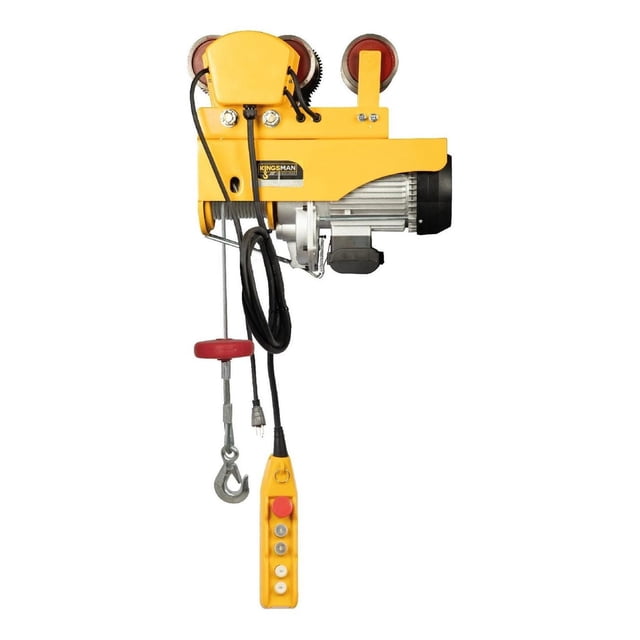Polipasto Electrico Y Trole 600 A 990 Kg Con 20m Cable 220 V Kingsman 294320