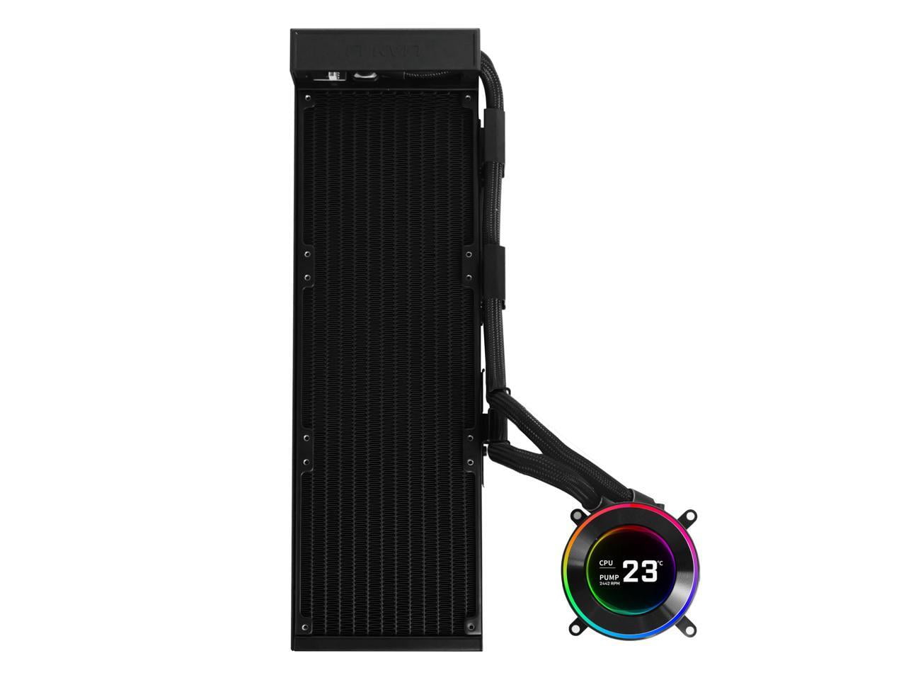 Lian Li HydroShift LCD 360 水冷 NO FAN Amazon.com: LIANLI LL-HS-LCD-360-N-BK Simple Water Cooling Kit