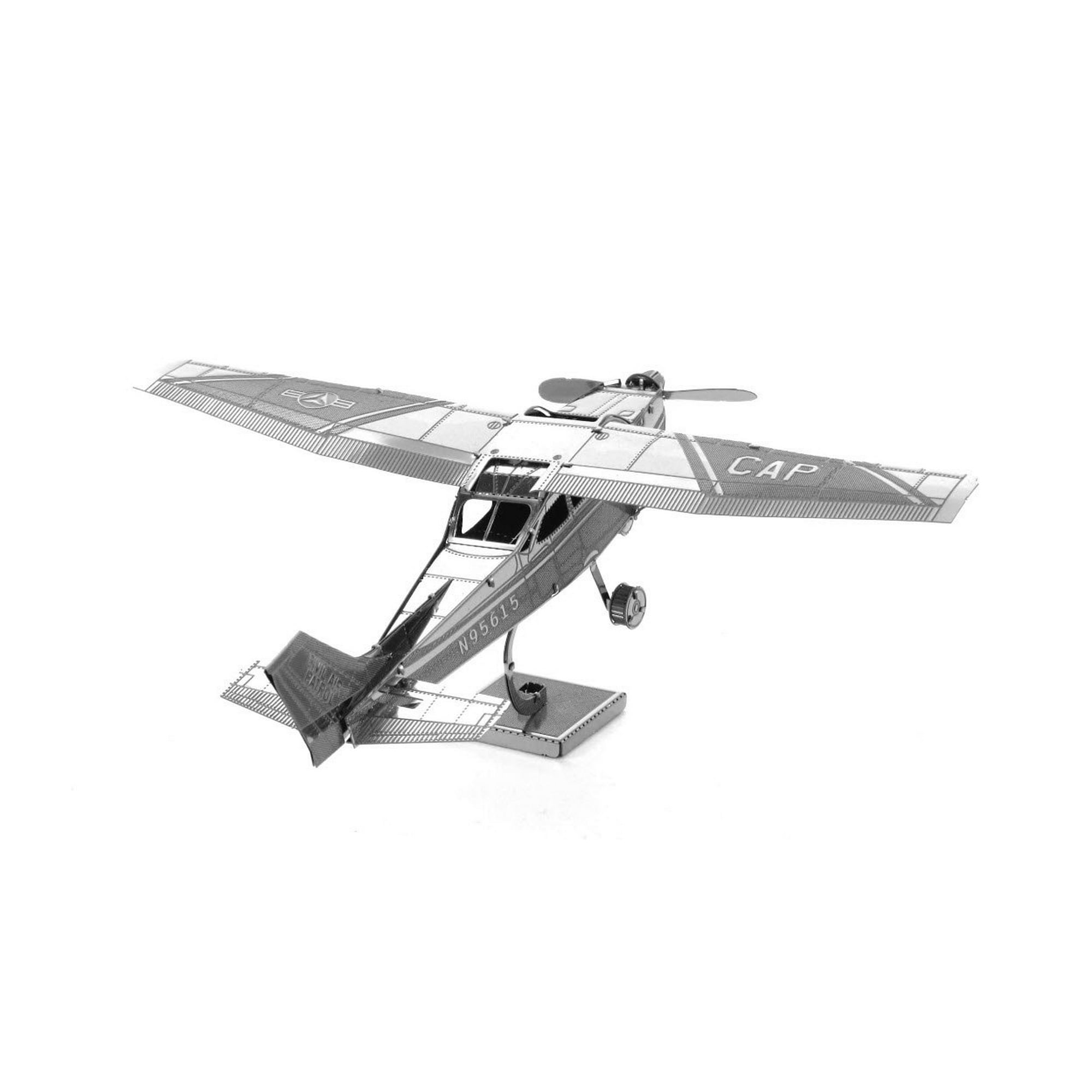 Fascinations Metal Earth Cessna 172 Airplane 3D Metal Model Kit