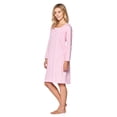 thumbnail image 2 of Casual Nights Women's Stars Pintucked Long Sleeve Nightgown, 2 of 5