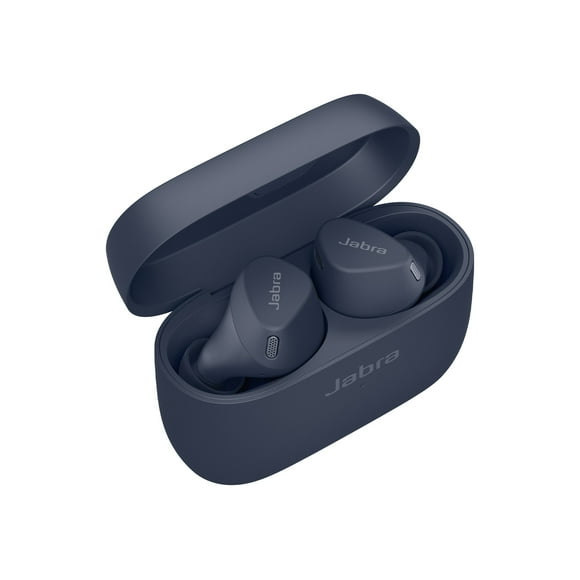 Jabra Elite 4 Active - True wireless earphones with mic - in-ear - Bluetooth - active noise canceling - noise isolating - navy