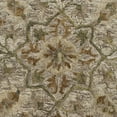 thumbnail image 3 of Elm & Oak Talia 4' Round Beige/Cream Medallion Wool Indoor Area Rug, 3 of 7